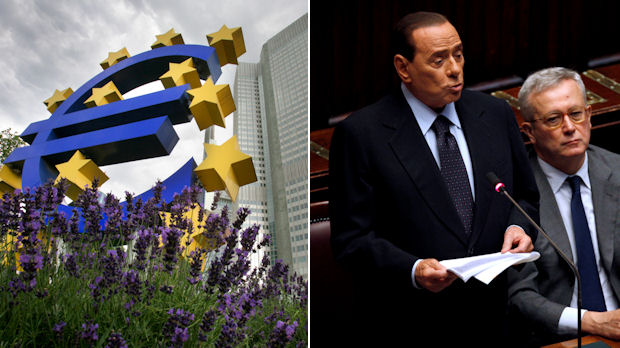 Italy's Silvio Berlusconi insists Italy is financially solid despite market jitters (Getty)