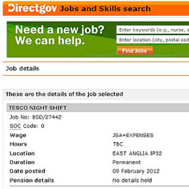 Tesco says ad for job with no pay was a mistake 