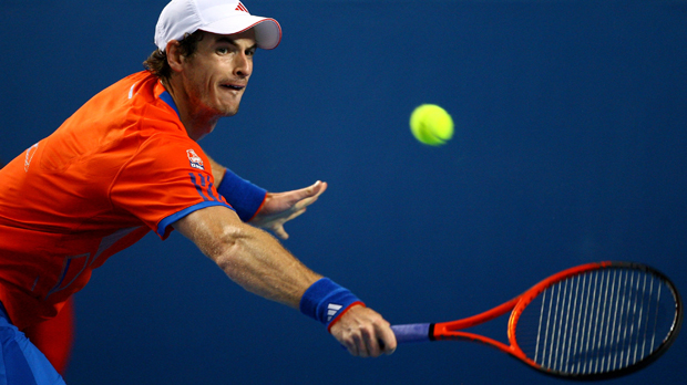 Andy Murray in action at the Australian Open (Getty)