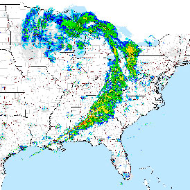 NOAA Rainfall Radar