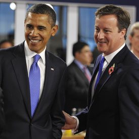 Obama and Cameron (reuters)