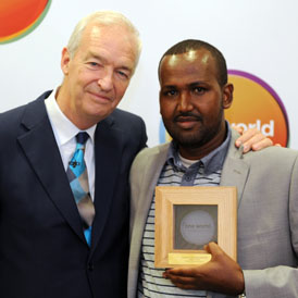 Jamal Osman named One World media journalist of the year