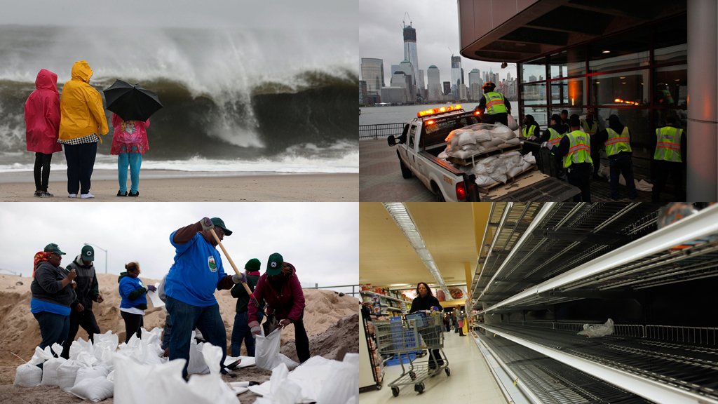 Flights cancelled as US prepares for Hurricane Sandy (G)