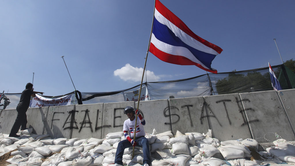 Thousands of protesters have descended on Bangkok in an attempt to overthrow the government.