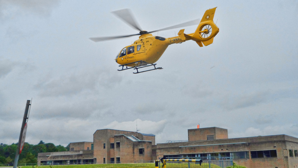 North West Air Ambulance helicopter (Getty)