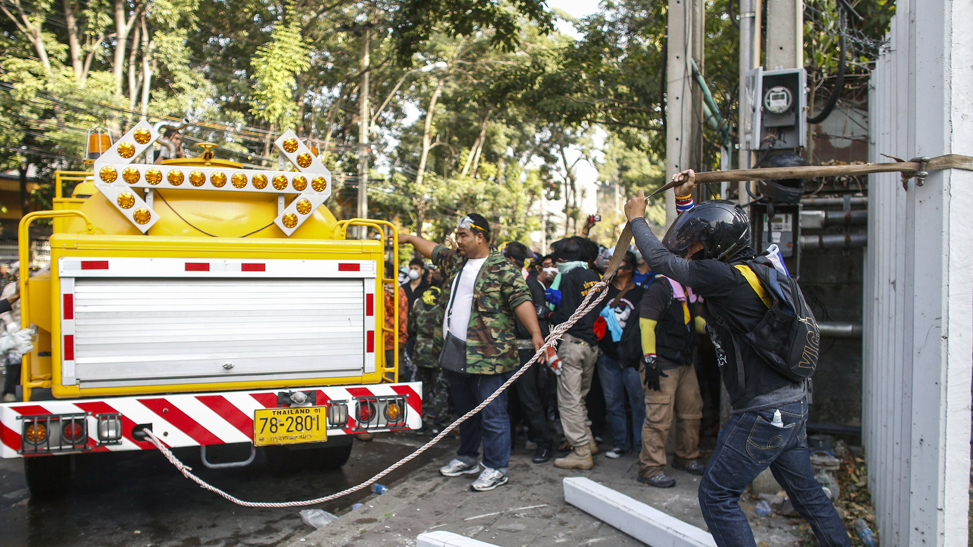 Thailand protests election anti-government demonstrations