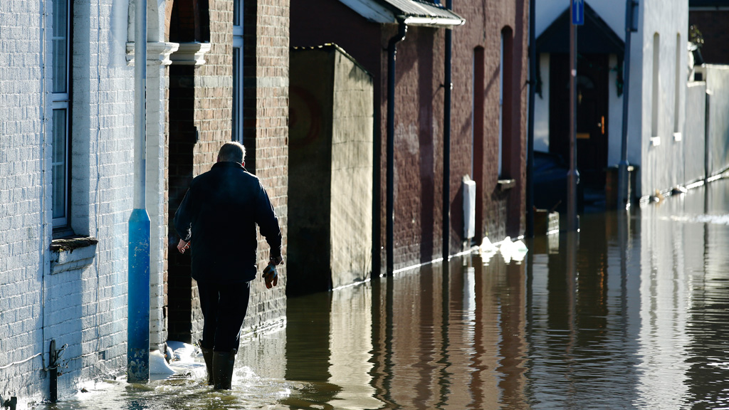 UK storms weather power cuts electricity flood warnings (R)