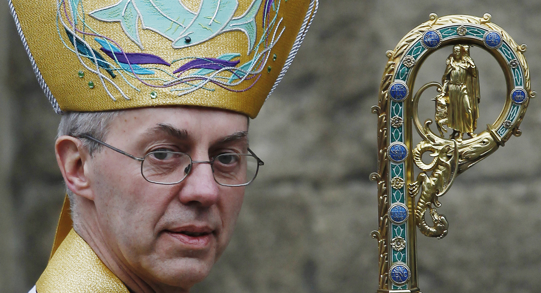 Archbishop Justin Welby.