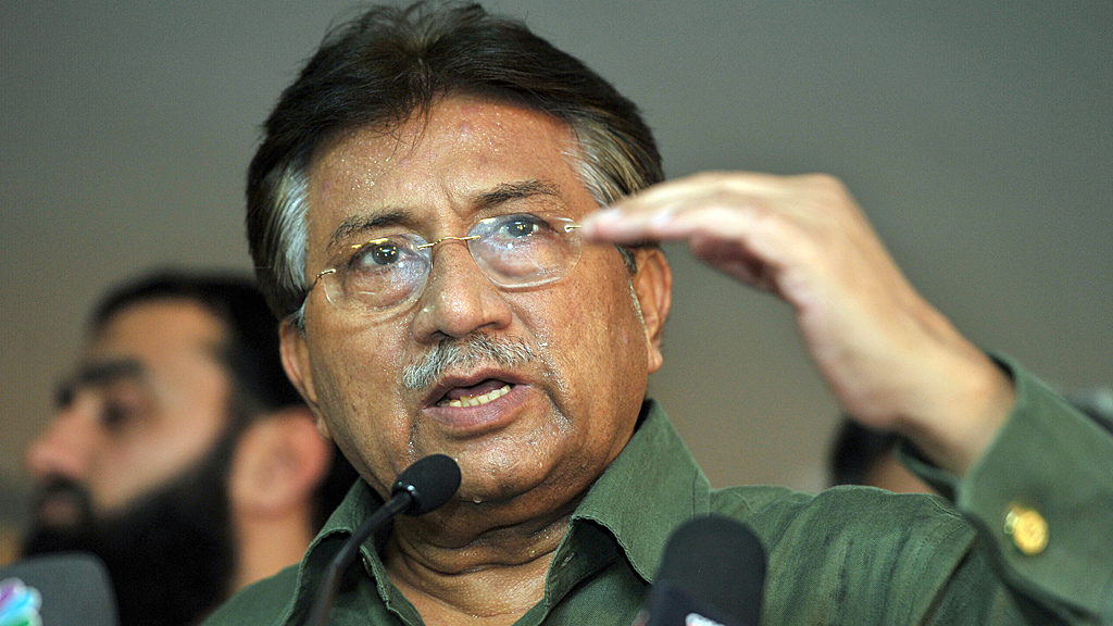 Former Pakistan president Pervez Musharraf (pic: Reuters)