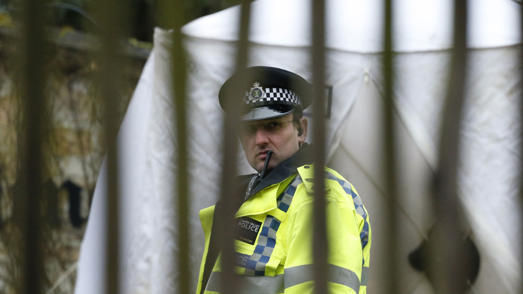 Boris Berezovskey's house is being searched by hazard police (Image: Reuters)