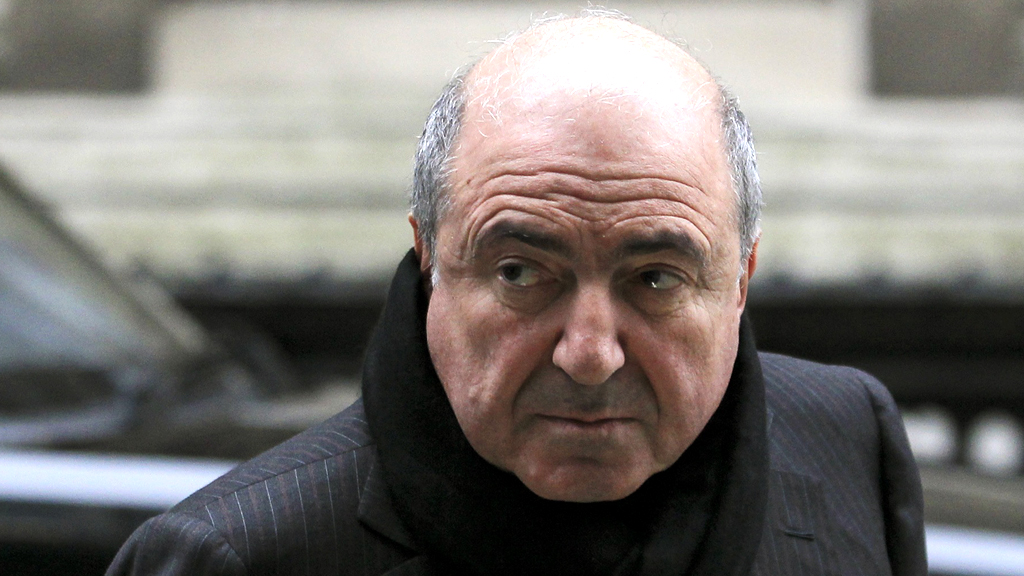 Russian oligarch Boris Berezovsky arrives at the High Court last year (R)