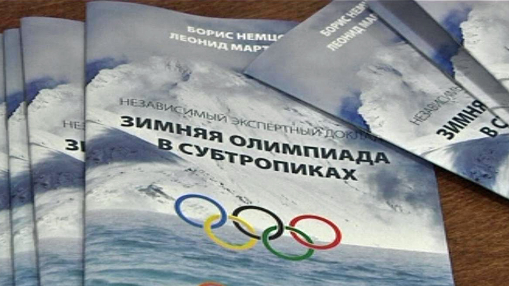 Russian opposition leaders release a report detailing what they say shows about up to $30m was stolen during preparations for the Sochi 2014 Winter Olympics.