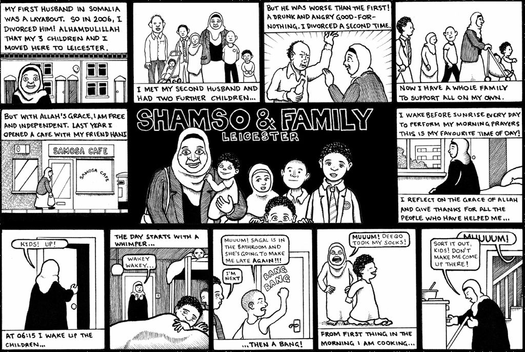 Shamso and Family: a Somali mother's story of UK life