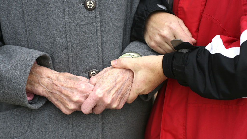 Elderly and disabled people who receive 