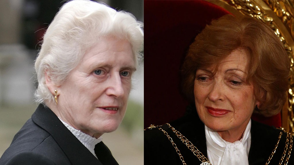 Elizabeth Butler-Sloss and Fiona Woolf