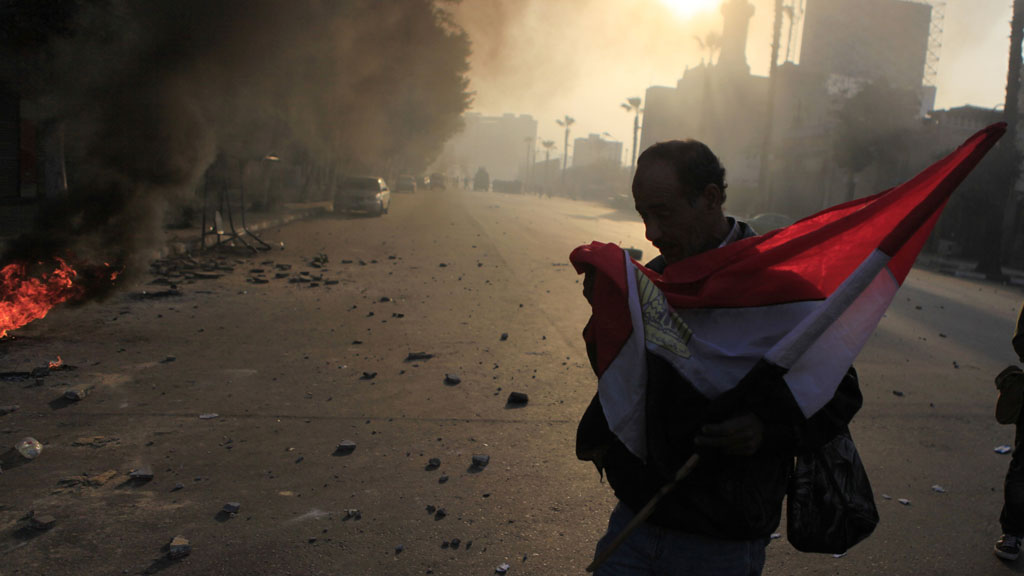 Egypt: protests turned violent of revolution anniversary (picture: Reuters)