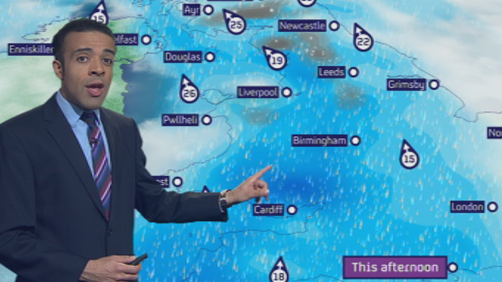 channel 4 weather report for today