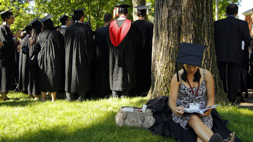 Student graduation (Reuters)