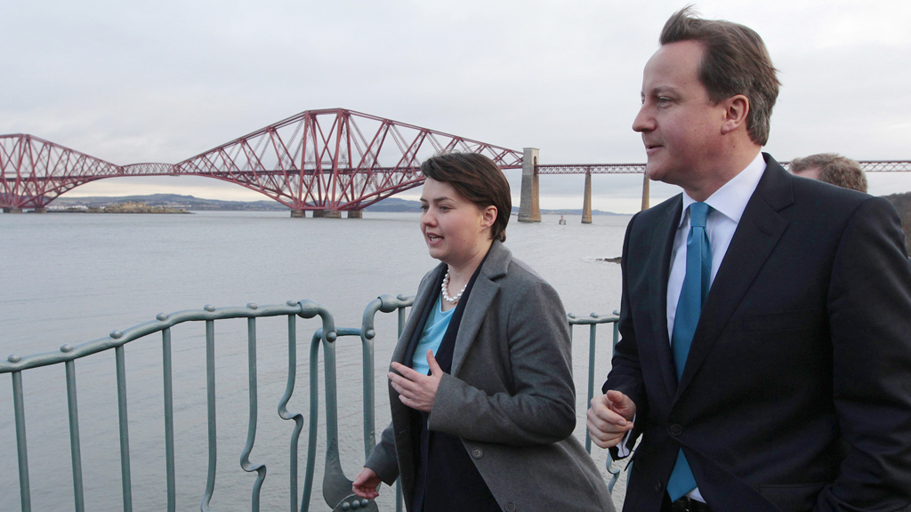 Ruth Davidson with David Cameron (Reuters)
