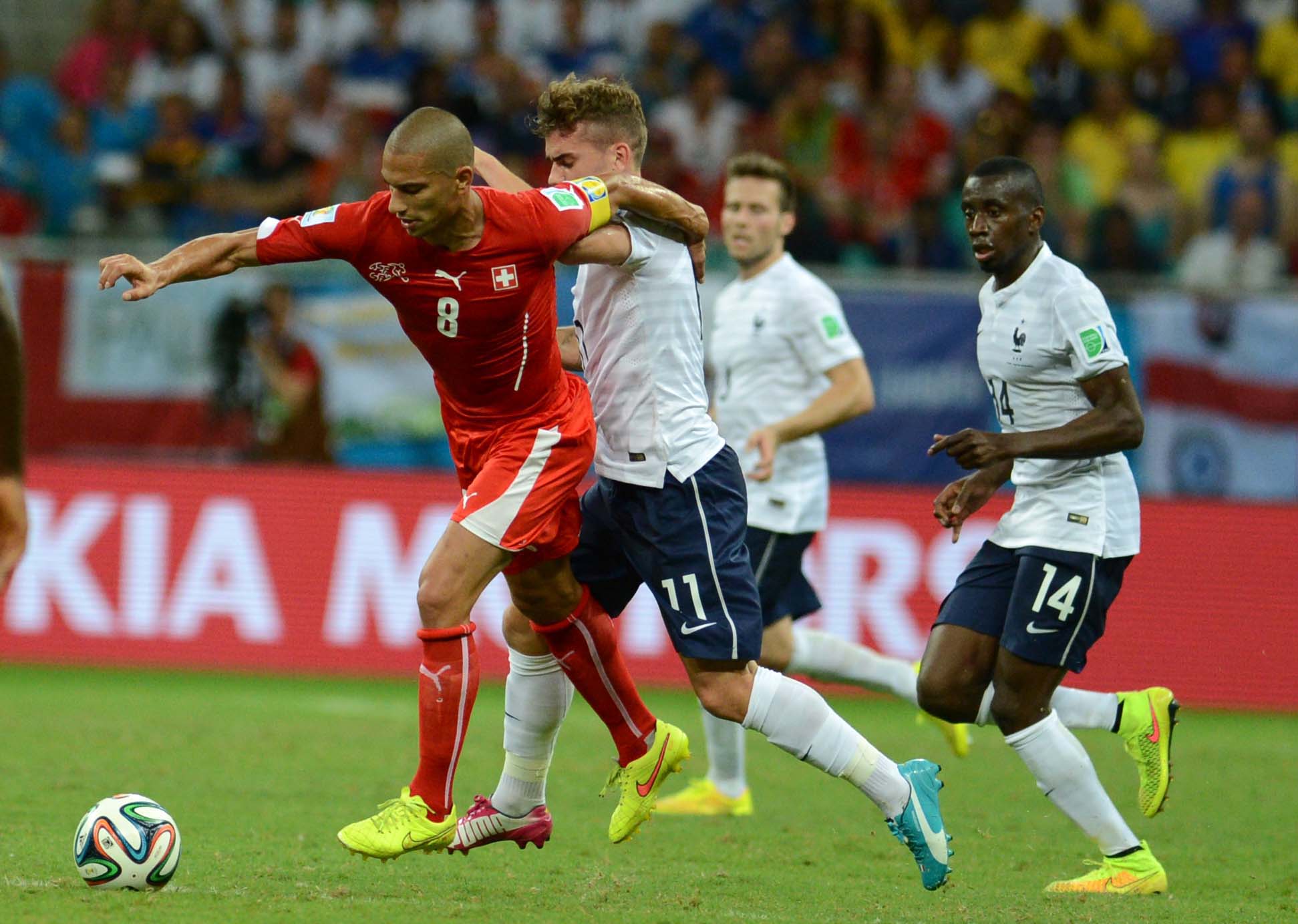 Switzerland vs France (Getty)