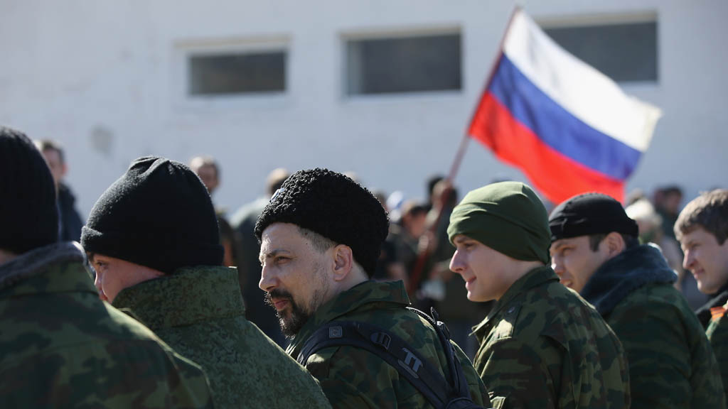 Russian troops (picture: Getty)
