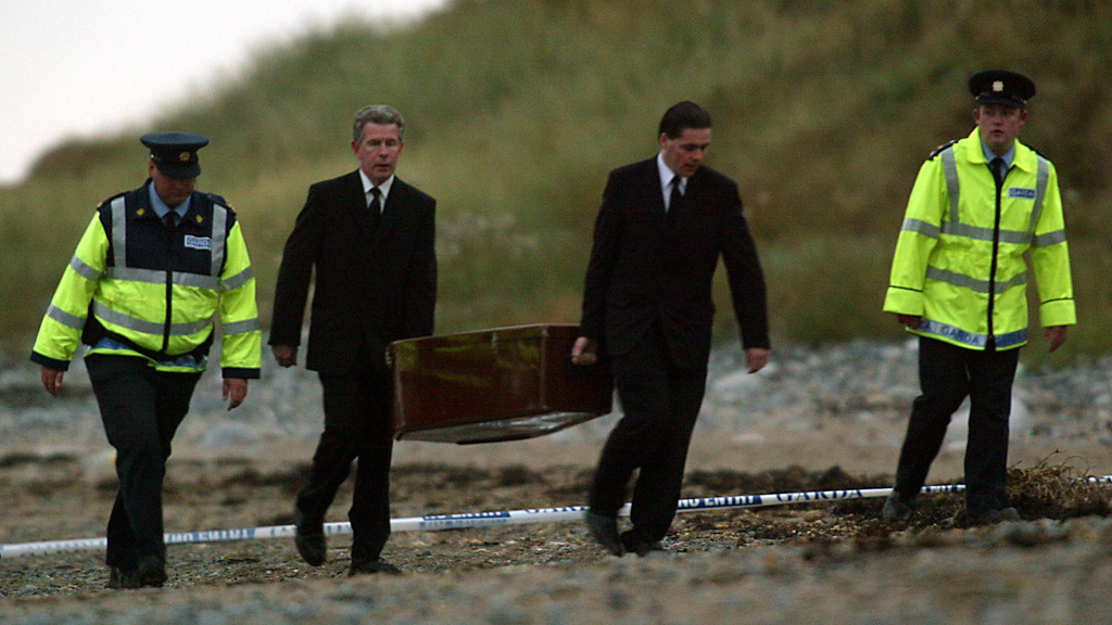 Discovery of the body of Jean McConville, 2003 (Reuters)