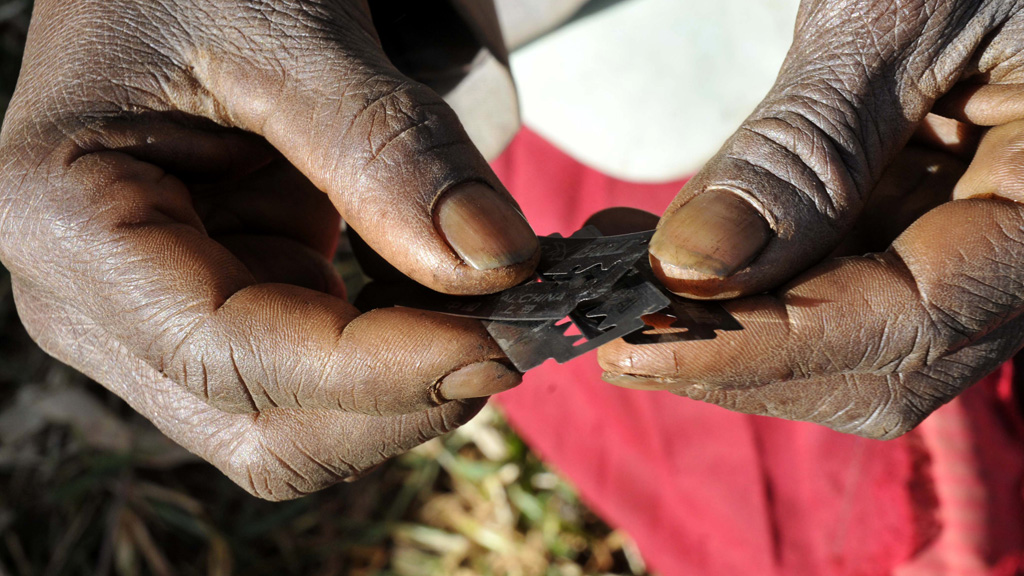 A blade used for FGM