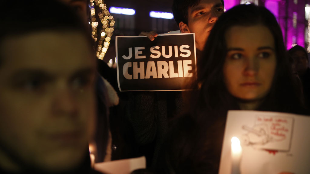 demonstrators gather in Strasbourg