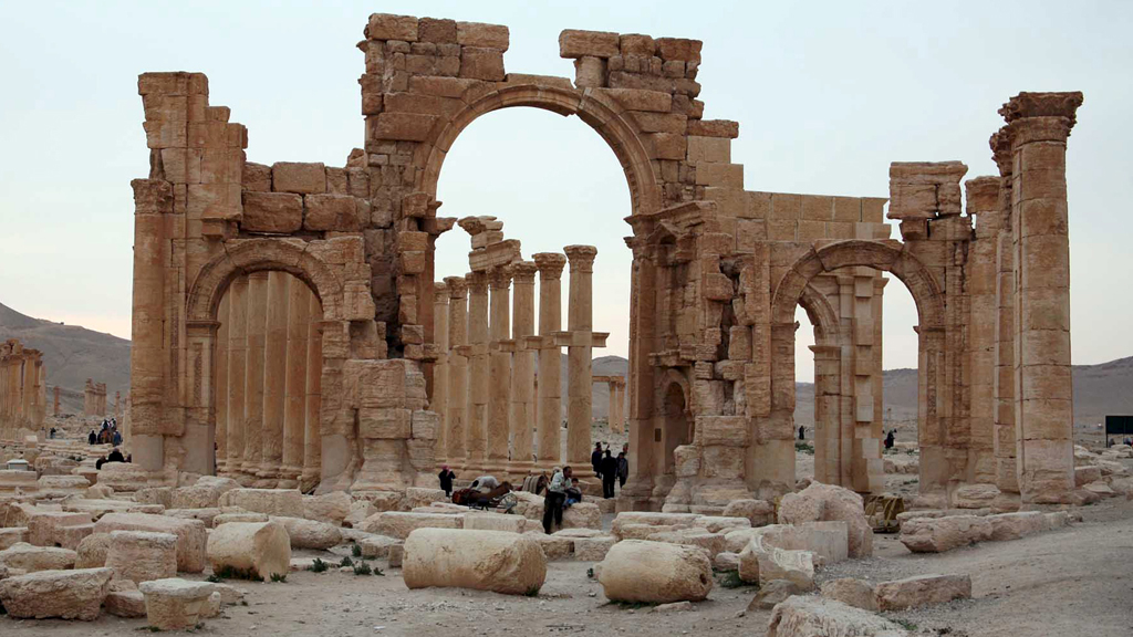 Palymyra ruins (Reuters)