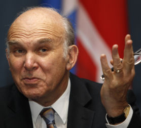 Business Secretary Vince Cable says he'll support fee rise