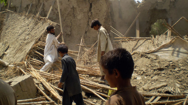 Pakistani Taliban chief Baitullah Mehsud is seen after a meeting with security forces in Sara Rogha, located in Pakistan's South Waziristan. (Reuters)