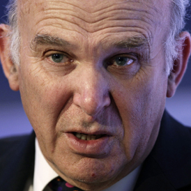 Vince Cable has attacked the 