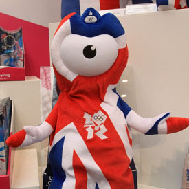 Olympic mascots have gone on sale.