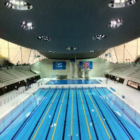 The Aquatics Centre has been officially unveiled