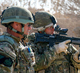 Dodging bullets from a Taliban marksman