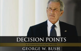 The cover of George W Bush's memoirs, Decision Points.