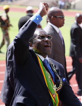 Robert Mugabe, President of Zimbabwe (Getty)