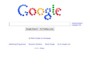 Google doodle featuring coloured balls sparks mystery on the internet