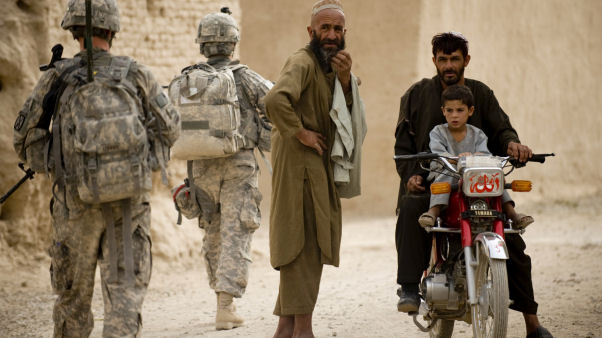 Afghan people's war. (Getty)