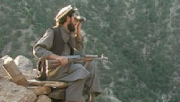 taliban figher watching for enemy