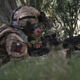 Soldier blog: closing the gap on insurgents – Channel 4 News
