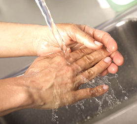 Hand washing (Getty)