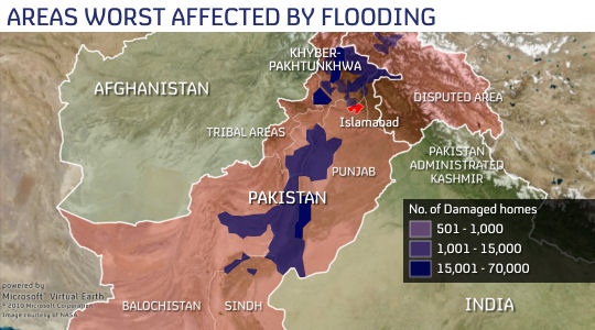 Pakistan floods: desperation as rain continues - Channel 4 News